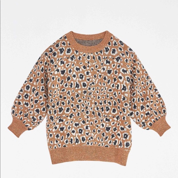 Farm Rio Leopard Sweater - Picture 5 of 5